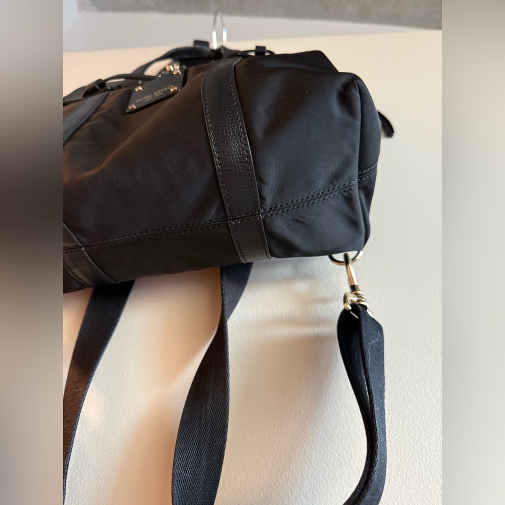 Henri Bendel Black Jetsetter Convertible Backpack - Picture 5 of 16